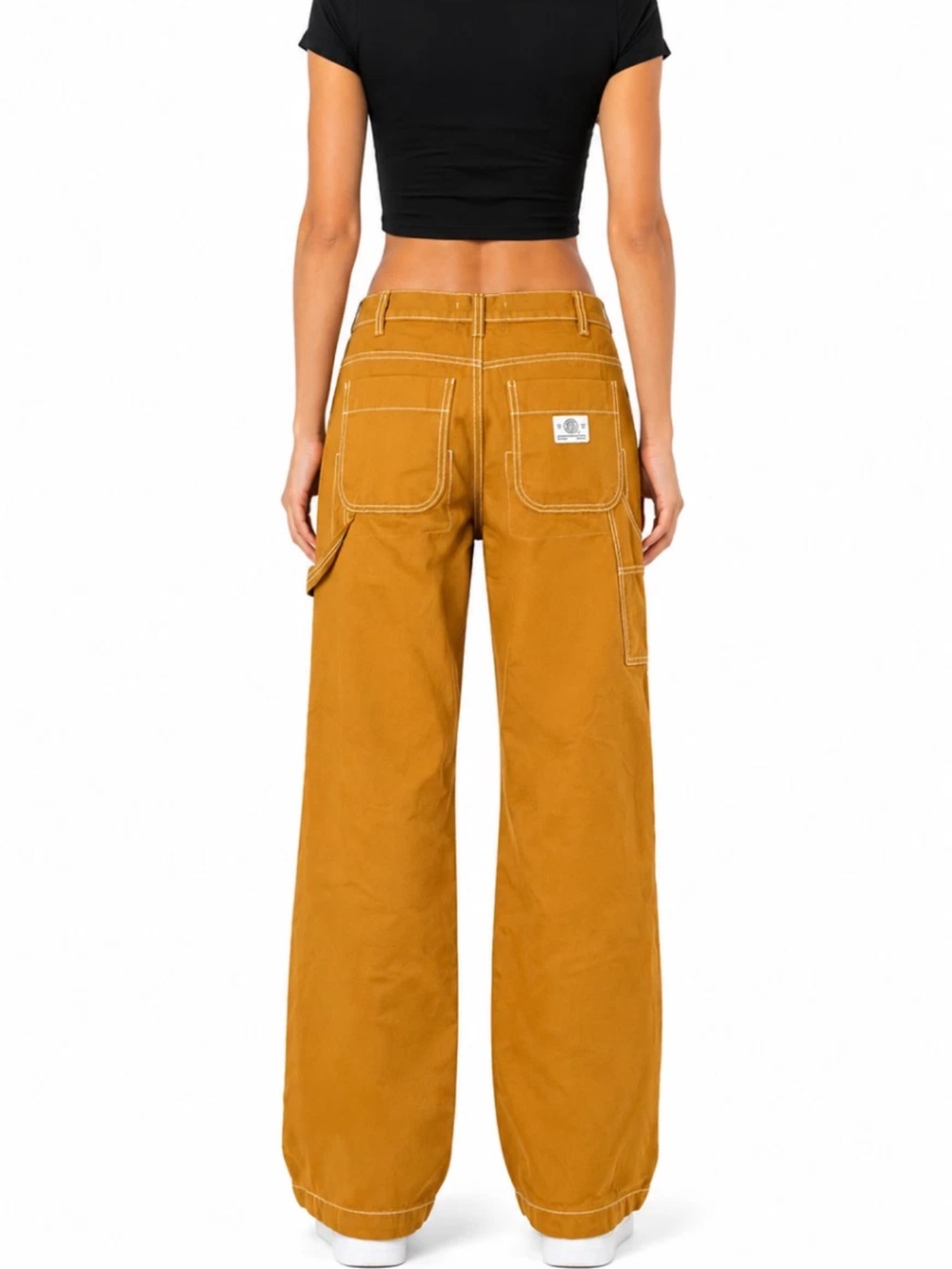 BDG UO Mustard Canvas Carpenter Utility Skater Grunge Pants Y2K Pants Size 27